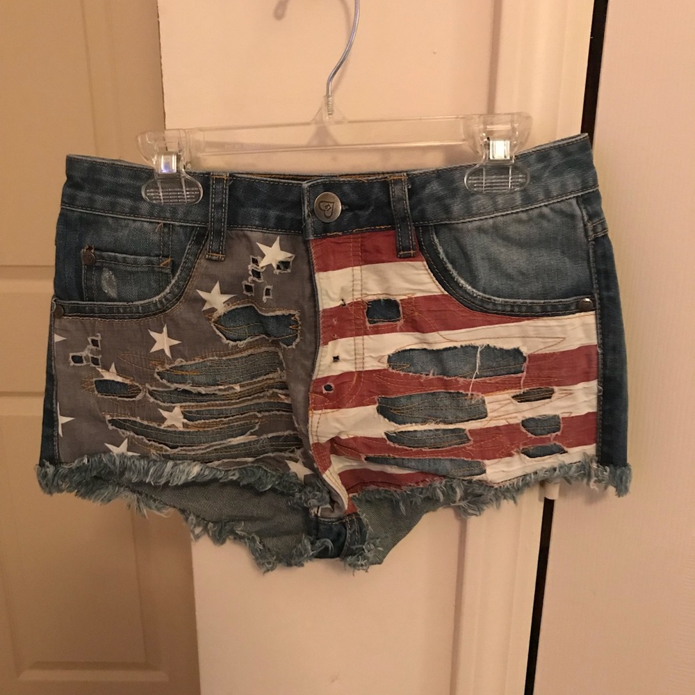 American Flag Shorts